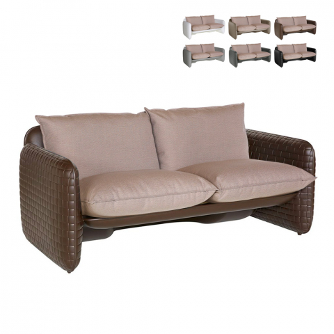 Canapé de jardin intérieur et extérieur design moderne Slide Mara Sofa Promotion