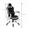 Chaise de bureau sportif fauteuil gamer ergonomique simili cuir Super Sport Remises