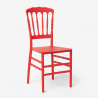 Chaise salle à manger cuisine design pour restaurants et mariages Napoleon X 