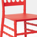 Chaise salle à manger cuisine design pour restaurants et mariages Napoleon X 