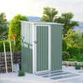 Abri de jardin en tôle galvanisée et métal vert Amalfi NATURE 143X89x186cm Promotion