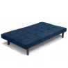 Canapé Convertible 2 Places en tissu clic-clac pour chambre et bureau Giada Remises