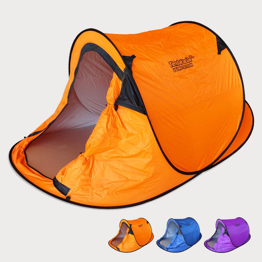 Tente 2 places de plage camping protection UV TENDAFACILE XL
