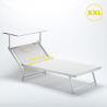 Transat de plage professionnel en aluminium Grande Italia XL 