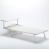 Transat de plage professionnel en aluminium Grande Italia XL 