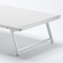 Transat de plage professionnel en aluminium Grande Italia XL 