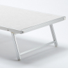 Transat de plage professionnel en aluminium Grande Italia XL 
