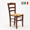 Lot de 20 Chaises en bois design vintage pour bar et restaurant 