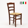 Lot de 20 Chaises en bois design vintage pour bar et restaurant 