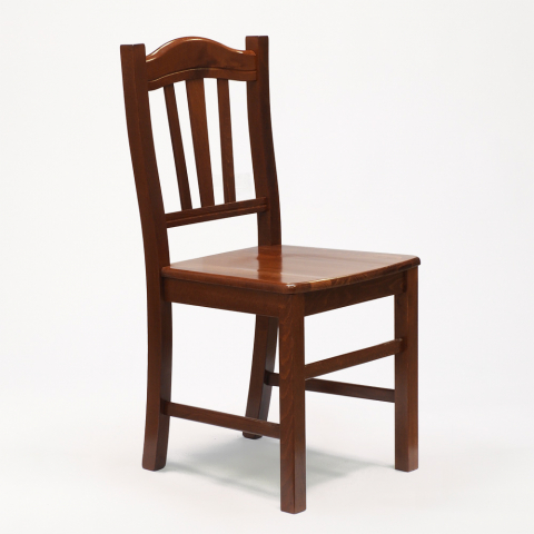 Chaise en bois pour salle à manger et salon Silvana