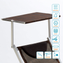 20 transats de plage bains de soleil en aluminium Santorini Limited Edition 