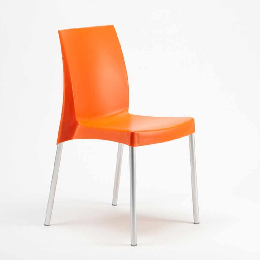20 Chaises Grand Soleil Boulevard plastique polypropylène empilables stock Modèle