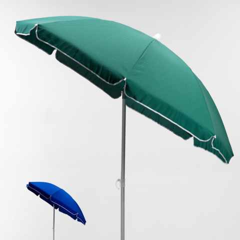Parasol de plage 200 cm aluminium portable leger Lignano