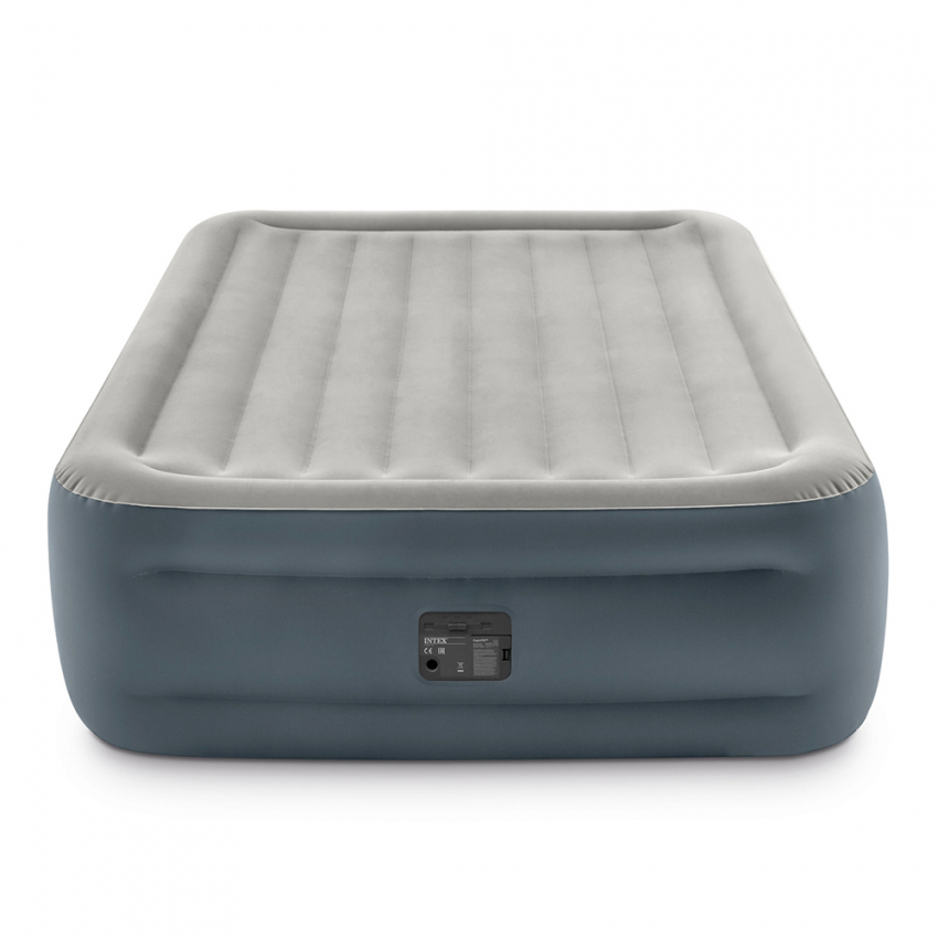 EnStock.tn - Matelas gonflable Intex pour 2 personnes de la série d'Intex  Dura-Beam Standard est confortable et durable, idéal pour le camping ou à  la maison. Ce matelas gonflable est le lit
