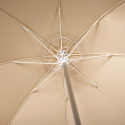 Parasol de plage et mer anti-vent 220 cm en coton Bagnino Light Offre