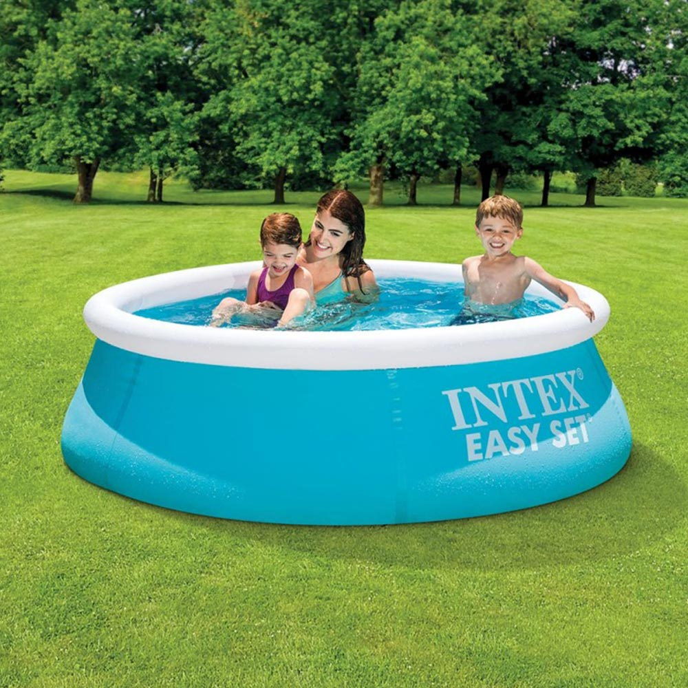 Intex 28101 Easy Set Piscine Hors Sol Gonflable Ronde 183x51