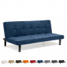 Canapé Convertible 2 Places en tissu clic-clac pour chambre et bureau Giada Vente