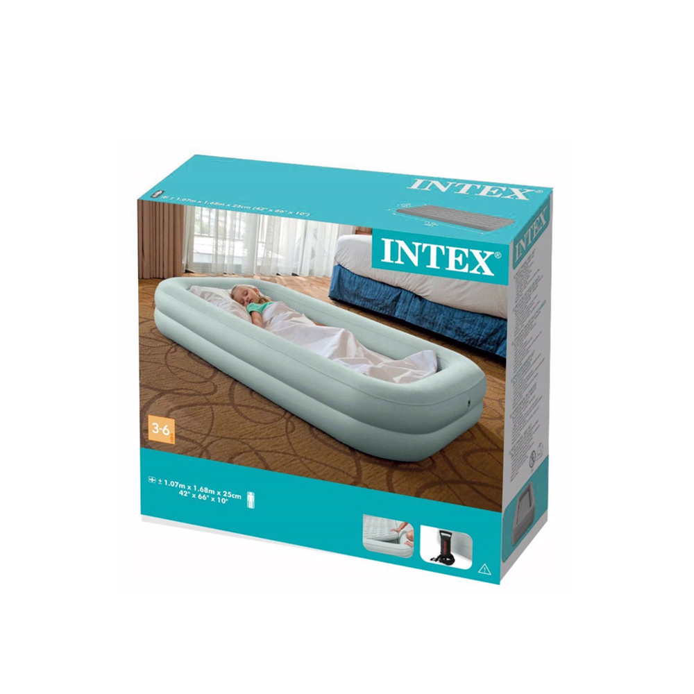 Matelas Gonflable Intex Lit D Enfant Une Place Camping Portable