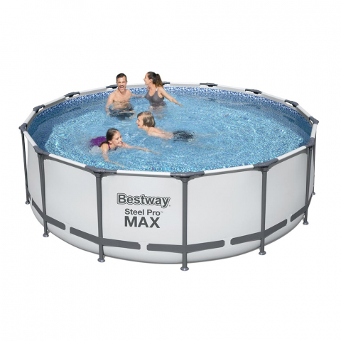 Piscine hors sol ronde Steel Pro Max 427x122cm Bestway 5612X Promotion