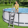 Échelle de Sécurité piscine Hors-Sol Hauteur 132 cm Bestway 58332 Modèle