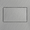 Receveur de douche en résine à l'italienne rectangulaire 140x70 design moderne Stone 