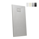 Receveur de douche à l'italienne rectangulaire en résine 160x80 Stone Promotion