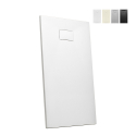Receveur de douche 160x90 à l'italienne rectangulaire en résine Stone 
