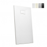 Receveur de douche 160x90 à l'italienne rectangulaire en résine Stone 