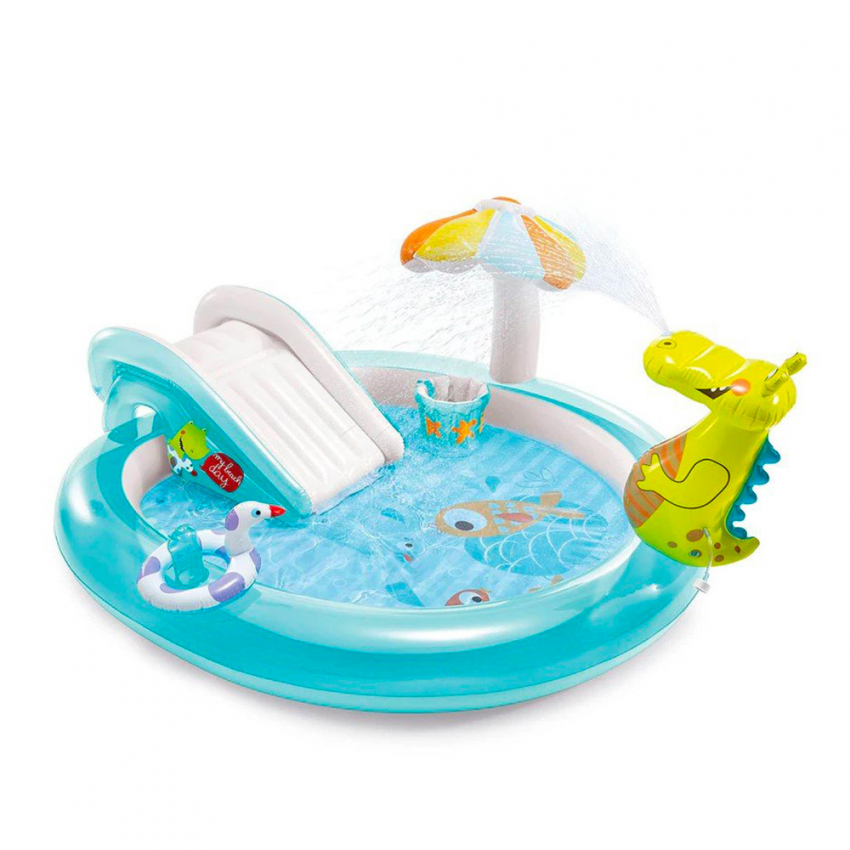 Intex 57165 Piscine gonflable pour enfants Gator Play Center