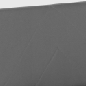 Canapé convertible 3 places clic clac inclinable en tissu design nordique Perla 