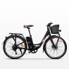 Vélo électrique ebike pour femme avec panier 250W RKS XT1 Shimano Réductions