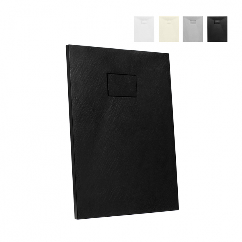 Receveur de douche rectangulaire à l'italienne 100x80 Stone Receveur de douche rectangulaire à l'italienne 100x80 Stone