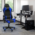 Chaise ergonomique de bureau et de jeu Coussins et accoudoirs directionnels design Sky Vente