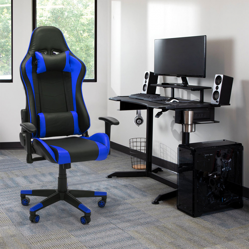 Chaise de jeu ergonomique, mobilier de bureau, chaise de PC, chaise de  bureau, chaise de loisirs, meubles de maison, chaises de loisirs réglables  et rotatives