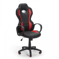 Fauteuil de bureau de sport de course ergonomique en similicuir FFire Promotion