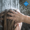 Colonne de douche en acier avec mitigeur de douche cascade d'hydromassage Monticelli Dimensions