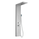 Colonne de douche en acier avec mitigeur cascade d'hydromassage Sirmione Offre