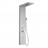 Colonne de douche en acier avec mitigeur cascade d'hydromassage Sirmione Offre