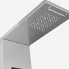 Panneau de colonne de douche en acier avec mélangeur de cascade d'hydromassage d'affichage à LED Abano Dimensions