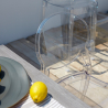 Chaise design moderne transparente pour cuisine salle à manger bar restaurant Scab Igloo Offre