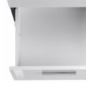 Bureau d'angle moderne 180x160 avec commode 3 tiroirs New Selina Report Caractéristiques