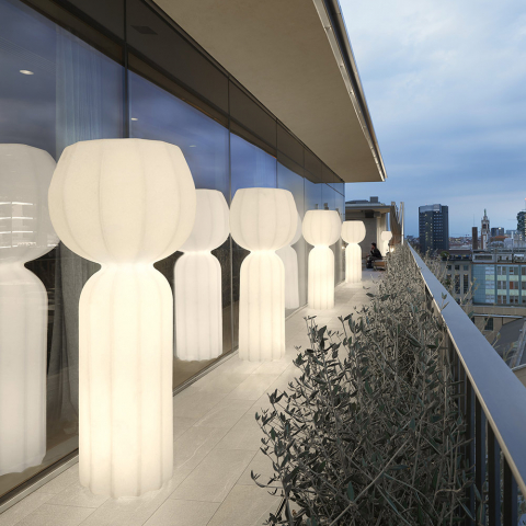 Lampadaire colonne LED design moderne Slide Cucun