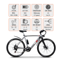 Vélo électrique avec cadre en aluminium ebike pour homme 250W Shimano W6 Caractéristiques