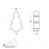 Lampadaire de table arbre de Noël design moderne Slide Lightree Prix