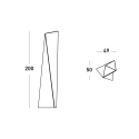 Lampadaire colonne de design moderne et contemporain Slide Manhattan Choix