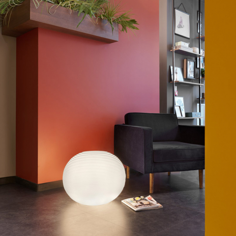 Sphère lampadaire design extérieur intérieur moderne Slide Molly