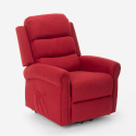 Fauteuil relax électrique massant et chauffant avec roulettes Victoria
