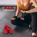 Kit 2 Haltères 4 kg Gym et Vinyle Fitness Megara Offre