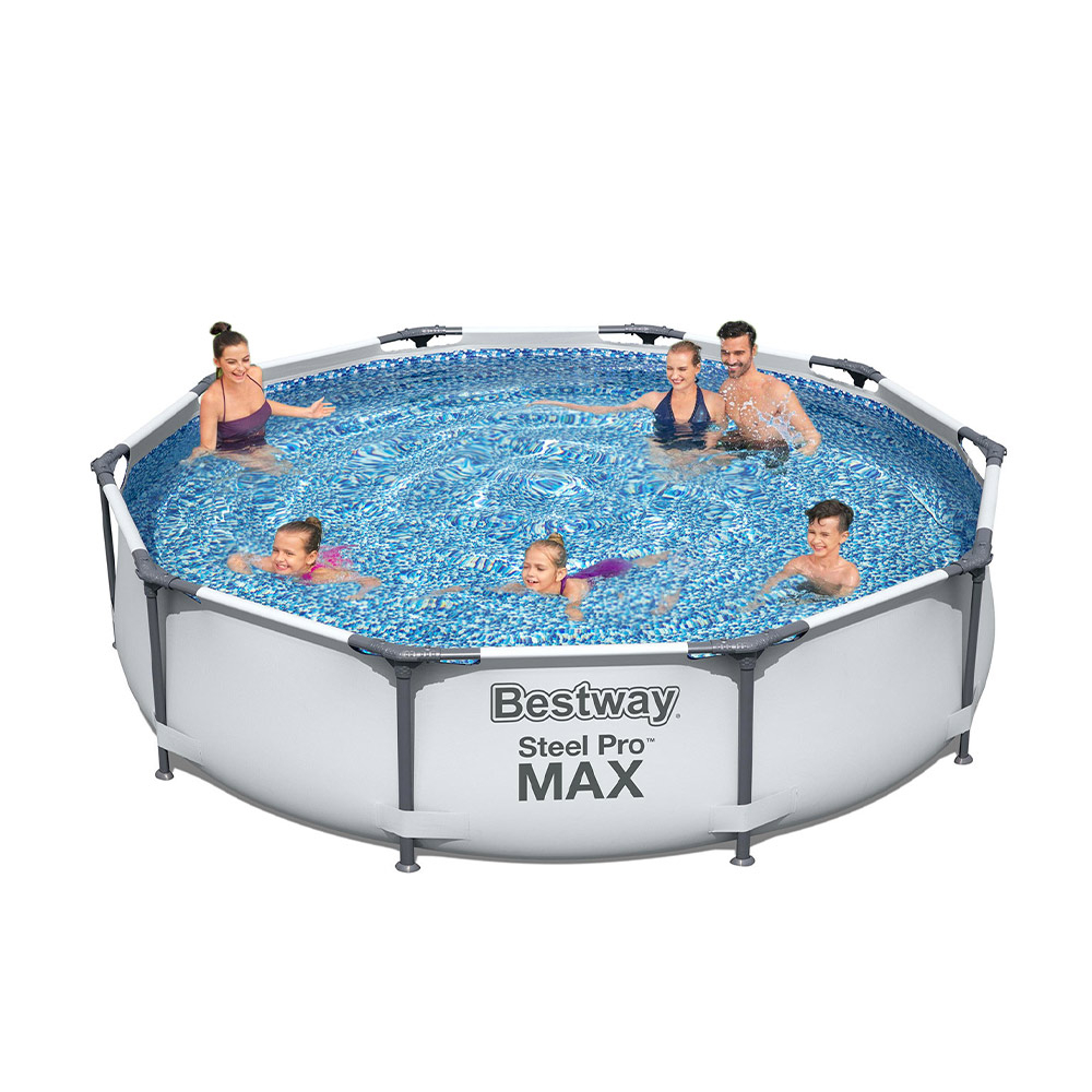 Piscine hors sol ronde 305x76cm Steel Pro Max Bestway 56406