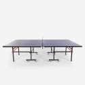 Table de ping-pong pliante professionnelle 274x152,5 cm avec tendeur de raquette pour balles Booster